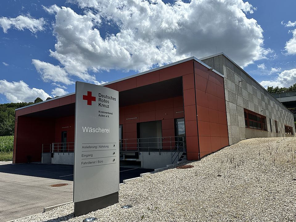 DRK Wäscherei in Bopfingen von außen