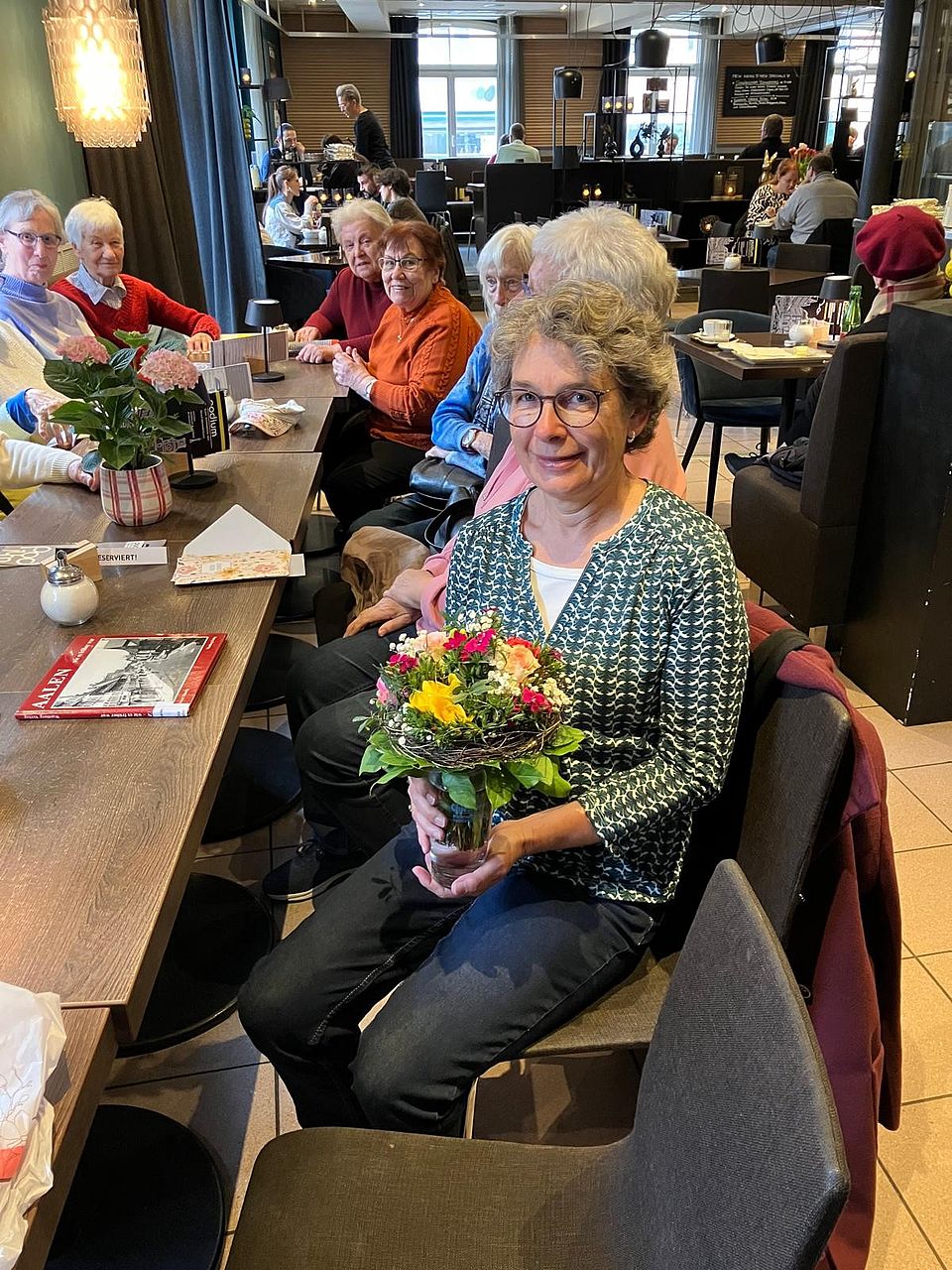 Elke Ulrich ehrenamtliche Gedächtnistrainerin Denkspaziergang DRK Aalen