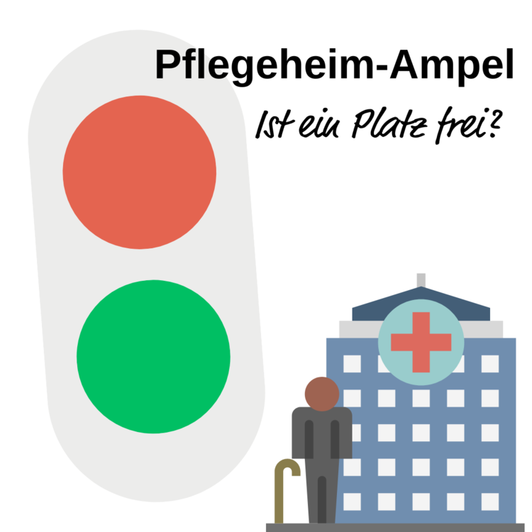 Ampel zur Anzeige freier Plätze in den Pflegeheimen des DRK Aalen