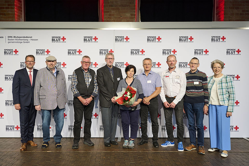 DRK Aalen Ehrung Blutspender