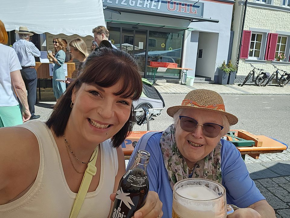 DRK-Einrichtung Lauchheim zu Besuch beim Stadtfest