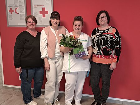 DRK Aalen Mitarbeiterin Sandra Phillipp Dienstjubiläum