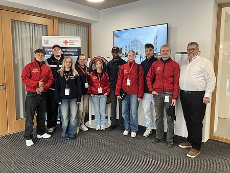 DRK Aalen ist mit Team unterwegs in Aalen und Umgebung, um Fördermitglieder zu werben.